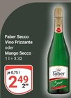 Secco Vino Frizzante im Angebot bei GLOBUS in Brühl Secco Vino Frizzante Angebote von Faber bei GLOBUS Brühl für 2,49 €
