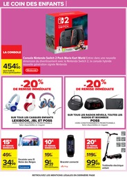 Offre Nintendo Switch dans le catalogue Carrefour du moment à la page 24