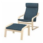 Sessel und Hocker Birkenfurnier/Hillared dunkelblau Hillared dunkelblau im Angebot bei IKEA in Coesfeld Sessel und Hocker Birkenfurnier/Hillared dunkelblau Hillared dunkelblau Angebote von POÄNG bei IKEA Coesfeld für 179,10 €