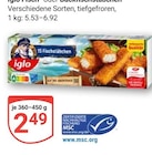 Fischstäbchen von Iglo für 2,49 € bei GLOBUS im Angebot Fischstäbchen von Iglo im aktuellen GLOBUS Prospekt