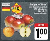Aktuelles Tafeläpfel rot Elstar Angebot bei EDEKA in Jena ab 1,00 €