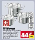 Kochtopfset im Angebot bei Marktkauf in Neu-Ulm Kochtopfset Angebote von Zwilling bei Marktkauf Neu-Ulm für 44,99 €