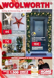 Aktueller Woolworth Prospekt mit Weihnachtsdekoration, "Aktuelle Angebote", Seite 1