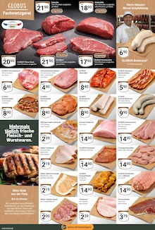 Rindfleisch im aktuellen GLOBUS Prospekt (Halle (Saale)) Rindfleisch im GLOBUS Prospekt "Aktuelle Angebote" mit 25 Seiten (Halle (Saale))