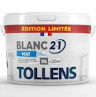 Peinture(d) intérieure 2 en 1 blanc mat - Tollens - Castorama à La Garenne-Colombes Peinture(d) intérieure 2 en 1 blanc mat - Tollens en promo chez Castorama La Garenne-Colombes à 29,90 €