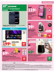 Promos IPhone dans le catalogue "25 JOURS AUCHAN" de Auchan Hypermarché IPhone en promo dans le catalogue Auchan Hypermarché à la page 7