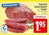 Deutscher Rinder-Braten von  im aktuellen EDEKA Prospekt für 1,95 €