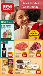 REWE Prospekt für Stuttgart mit 22 Seiten REWE Prospekt "Dein Markt" für Stuttgart, 22 Seiten, 10.02.2025 - 15.02.2025