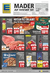 Aktueller EDEKA Prospekt mit Grillfleisch, "Aktuelle Angebote", Seite 1