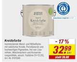 Kreidefarbe von Schöner Wohnen für 32,99 € bei toom Baumarkt im Angebot Kreidefarbe von Schöner Wohnen im aktuellen toom Baumarkt Prospekt