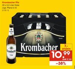 Pils im Angebot bei Netto Marken-Discount in Hoyerswerda Pils Angebote von Krombacher bei Netto Marken-Discount Hoyerswerda für 10,99 €