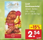 Goldhasentafel von Lindt im aktuellen Netto Marken-Discount Prospekt