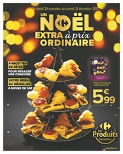 Catalogue Carrefour Market à Paris cette semaine, valable du 29/11/2022 au 31/12/2022 Prospectus Carrefour Market à Paris, "Un Noël extra à prix ordinaire", 32 pages de promos valables du 29/11/2022 au 31/12/2022