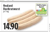 Rostbratwurst im Angebot bei EDEKA in Schwerte Rostbratwurst Angebote von Neuland bei EDEKA Schwerte für 14,90 €