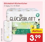 Küchentücher von GLÜCKSBLATT für 3,99 € bei Netto Marken-Discount im Angebot Küchentücher von GLÜCKSBLATT im aktuellen Netto Marken-Discount Prospekt