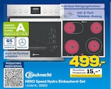 Aktuelles HEKO Speed Hydro Einbauherd-Set Angebot bei EURONICS Berlet in Wuppertal ab 499,00 €