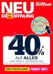 Höffner Prospekt für Gerwisch mit 1} Seite Höffner Prospekt für Gerwisch: "Neu-ErHöffnung", 1 Seite, 25.02.2026 - 11.03.2026