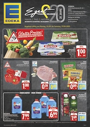 Supermarkt Prospekt von EDEKA in Schirnding Aktueller EDEKA Supermarkt Prospekt für Schirnding: Wir lieben Lebensmittel! mit 28} Seiten, 22.09.2025 - 27.09.2025