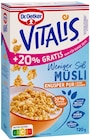 Vitalis Müsli Knusper weniger süß Angebote von Dr. Oetker bei Penny Voerde für 2,49 €