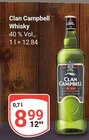 Aktuelles Clan Campbell Whisky Angebot bei GLOBUS in Erfurt ab 8,99 €