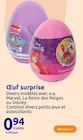 Oeuf surprise dans le catalogue Action