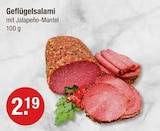 Geflügelsalami mit Jalapeño-Mantel im aktuellen V-Markt Prospekt für 2,19 €