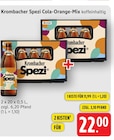 Spezi Cola-Orange-Mix Angebote von Krombacher bei E center Göppingen für 11,99 €