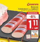 Schinkenwurst oder Jagdwurst bei EDEKA im Sassenberg Prospekt für 1,11 €