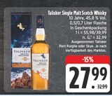 Aktuelles Single Malt Scotch Whisky Angebot bei E center in Dresden ab 27,99 €