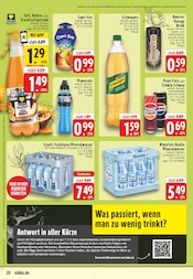 Wasser im EDEKA Prospekt in Kempen Aktueller EDEKA Prospekt mit Wasser, "Aktuelle Angebote", Seite 22