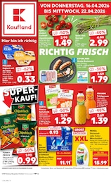 Kaufland Prospekt: "Aktuelle Angebote", 56 Seiten, 16.04.2026 - 22.04.2026