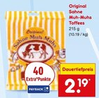 Original Sahne Muh-Muhs Toffees  im aktuellen Netto Marken-Discount Prospekt für 2,19 €