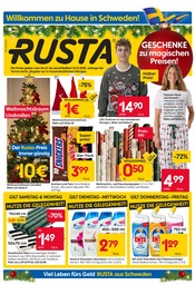 Aktueller Rusta Prospekt mit Snickers, "Willkommen zu Hause in Schweden!", Seite 1