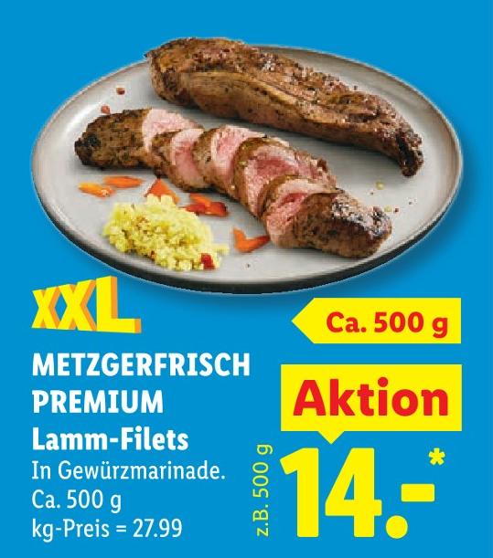 Lamm-Filets