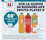 Super U Mareugheol - Promo Boissons aux fruits plates Promo Boissons aux fruits plates à dans le catalogue Super U à Mareugheol