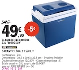 E.Leclerc Basse-Goulaine - Promo Glacière électrique 23L Promo Glacière électrique 23L à 49,90 € dans le catalogue E.Leclerc à Basse-Goulaine