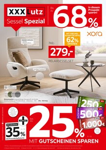 Relaxsessel im XXXLutz Prospekt "Sessel Spezial" mit 8 Seiten (Augsburg)