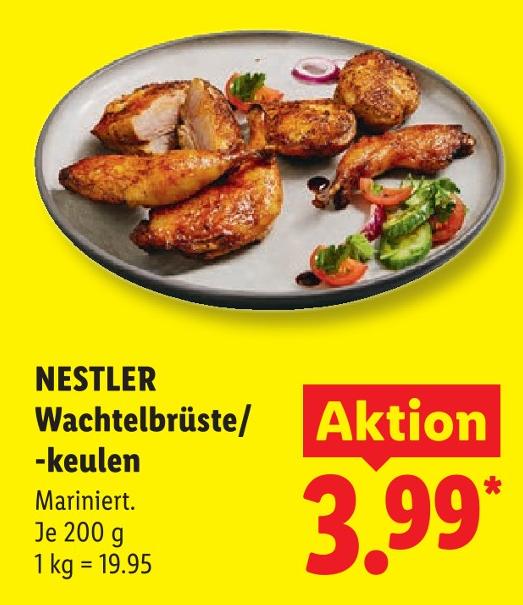 Wachtelbrüste/-keulen