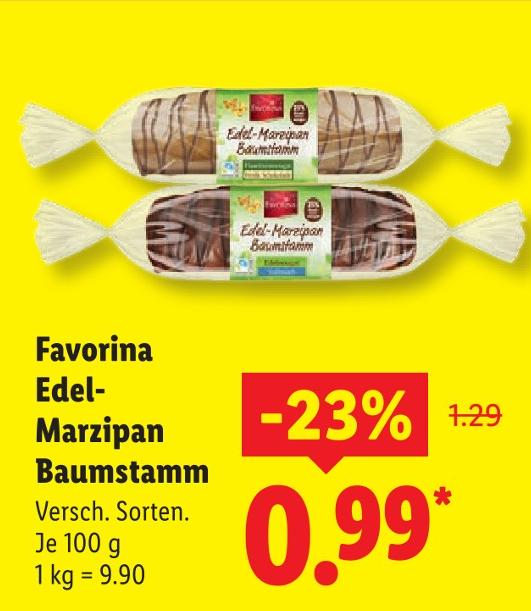 Edel-Marzipan Baumstamm