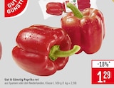 Marktkauf Hohenentringen - Paprika rot Angebot im Prospekt Paprika rot bei Marktkauf im Hohenentringen Prospekt für 1,29 €