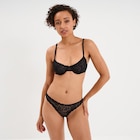 Soutien-gorge emboîtant dentelle noir femme en promo chez La Halle Toulouse à 6,99 €