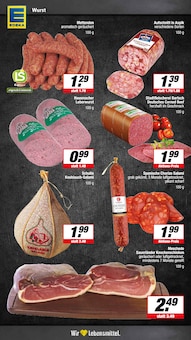 Wurst im aktuellen E center Prospekt (Münster) Wurst im E center Prospekt "Aktuelle Angebote" mit 20 Seiten (Münster)