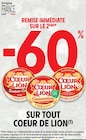 -60 remise immédiate sur le 2ème sur tout COEUR DE LION - COEUR DE LION dans le catalogue Intermarché Super