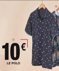 Promo POLO à 10,00 € dans le catalogue Cora à Montigny-lès-Metz