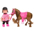 Poupée avec poney Simba Evi Love - Simba - Action à Marcq-en-Barœul Poupée avec poney Simba Evi Love - Simba en promo chez Action Marcq-en-Barœul à 3,99 €