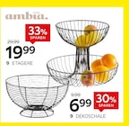 Dekoschale oder Etagere von Ambia Home im aktuellen XXXLutz Möbelhäuser Prospekt für 6,99 €