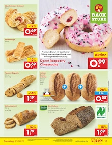 Brot im Netto Marken-Discount Prospekt "Aktuelle Angebote" mit 65 Seiten (Saarbrücken)