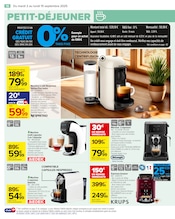 Nespresso Angebote im Prospekt "PETIT-DÉJEUNER" von Carrefour Nespresso Angebote im Prospekt "PETIT-DÉJEUNER" von Carrefour auf Seite 18