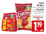 EDEKA Breitenbrunn - Nic Nac's Original Angebot im Prospekt Nic Nac's Original bei EDEKA im Breitenbrunn Prospekt für 1,19 €