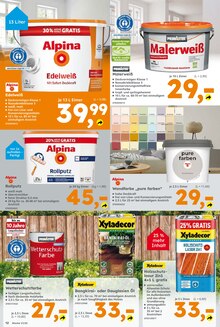 Farbe im aktuellen Globus-Baumarkt Prospekt (Ingolstadt) Farbe im Globus-Baumarkt Prospekt "Immer eine Idee besser" mit 16 Seiten (Ingolstadt)